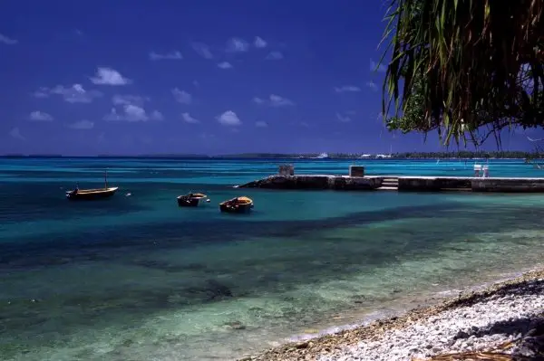 Tuvalu Funafuti Beach