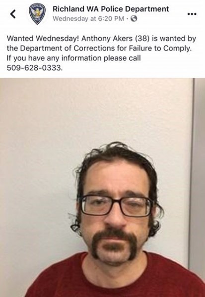 guy hilariously turns himself in to his own wanted post on facebook
