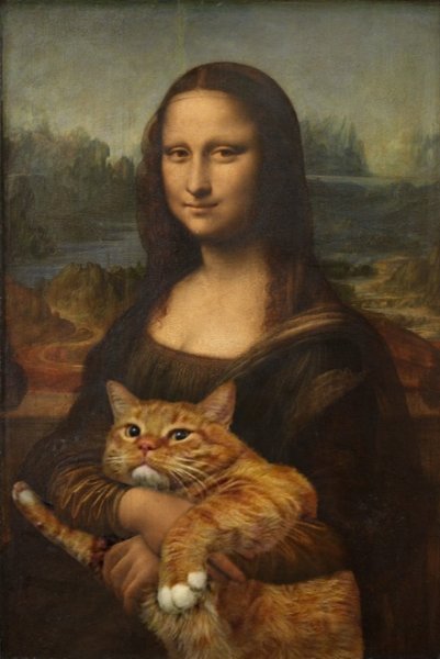cats5 “Mona Lisa” by Leonardo da Vinci