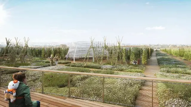 Rooftop Urban Farm in Paris 3 Agripolis Released