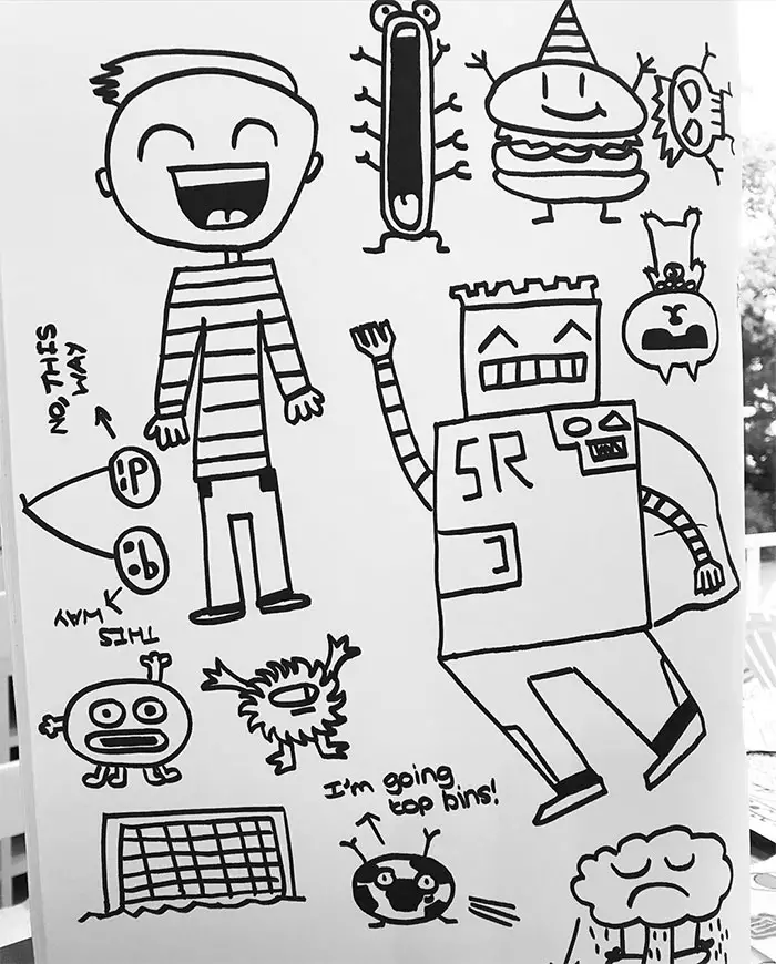 doodle boy decorates restaurant joe whale 13 5dbfd6e91d59e 700