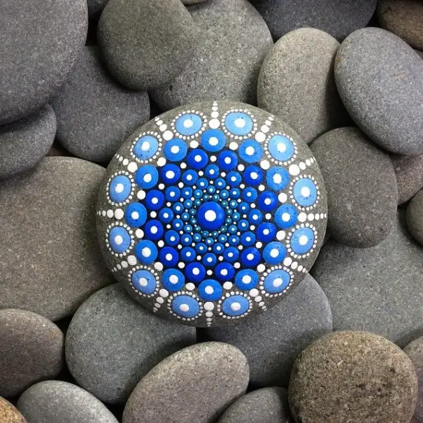 Ocean stones Mandala