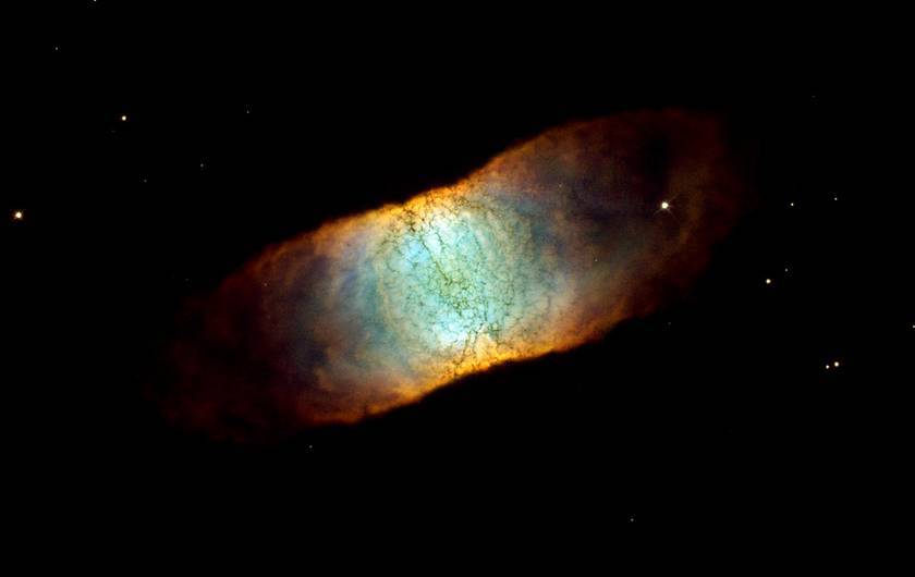 retina captured by Hubble Space Telescope