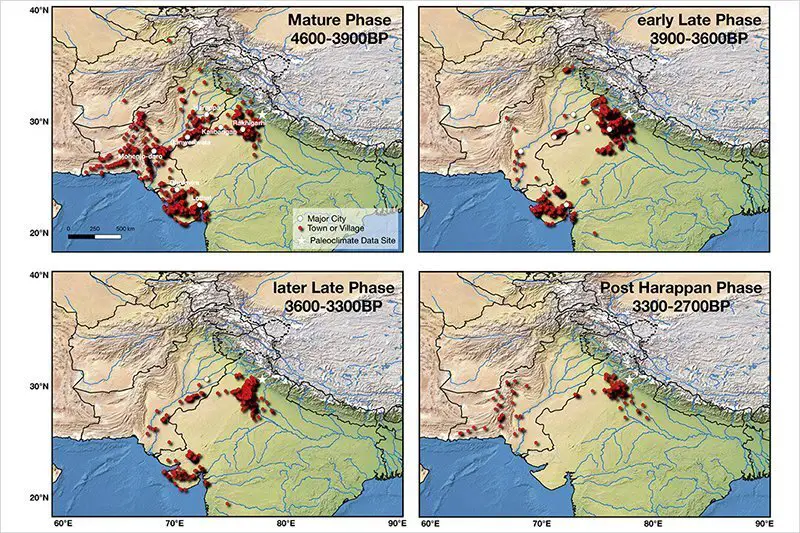 Indus valley climate change