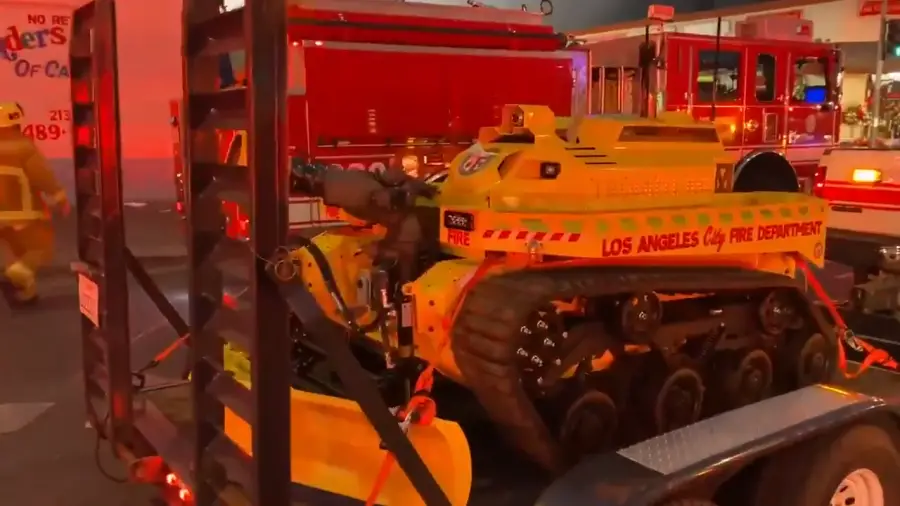 LAFD Robot Firefighter