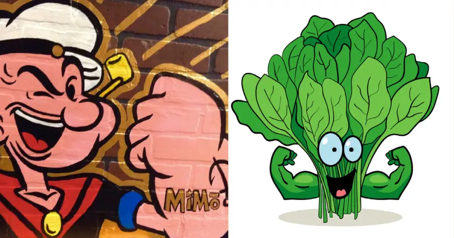 Popeye And Spinach
