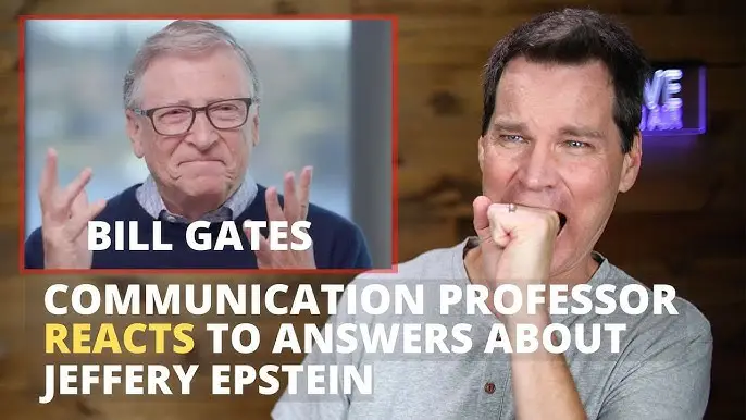 communication professor reacts to bill gates