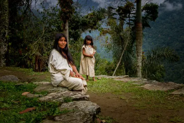 Koguis Tribeswoman with Child