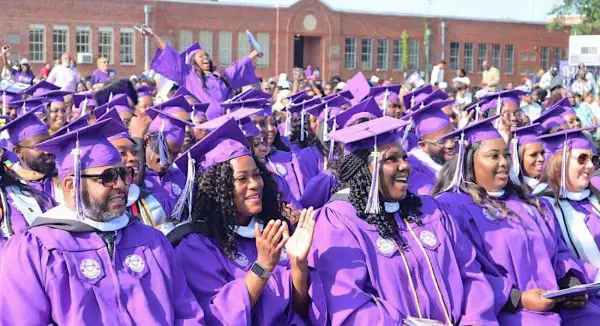 graduates at Wiley College